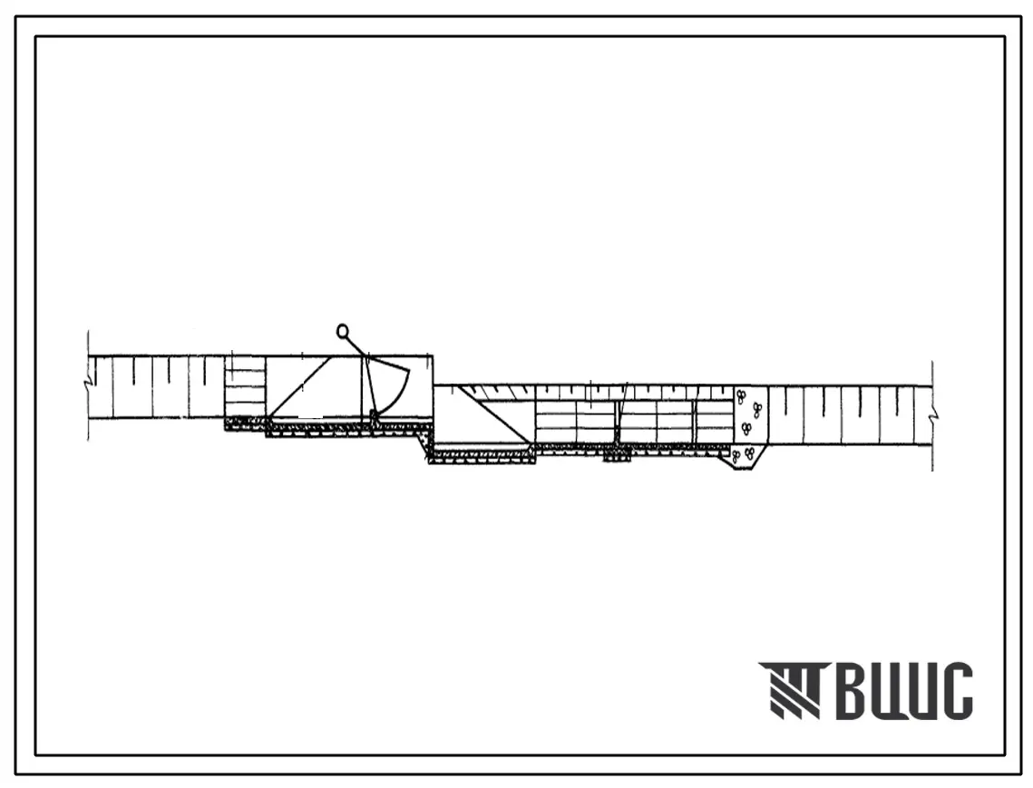 Типовой проект 820-146 Автоматические регуляторы уровня нижнего и верхнего бьефов с водомерами на расход до 10 м3/сек, с перепадом до 1 м и с переездом