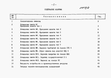 Состав альбома. Типовой проект 820-1-089.88Альбом 6  Сметы     
