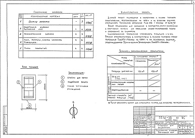 Альбом 3 Площадка для бадминтона Архитектурно-строительные чертежи. Часть 1.