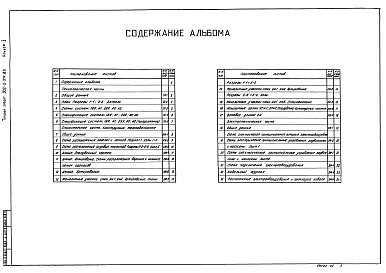 Состав альбома. Типовой проект 902-2-374.83Альбом 2 Технологическая, строительная и электротехническая части