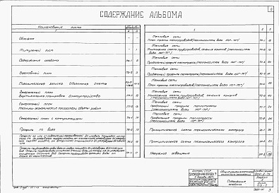 Состав альбома. Типовой проект 902-2-75Альбом 1 Общие решения комплекса очистных сооружений. Пояснительная записка. Объектная смета