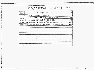 Состав альбома. Типовой проект 901-7-20.90Альбом 5 Задание заводу-изготовителю