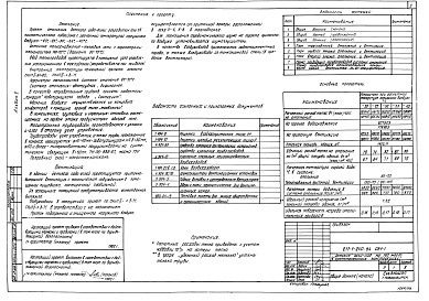 Состав альбома. Типовой проект 211-1-240.84Альбом 2 Санитарно-технические чертежи      