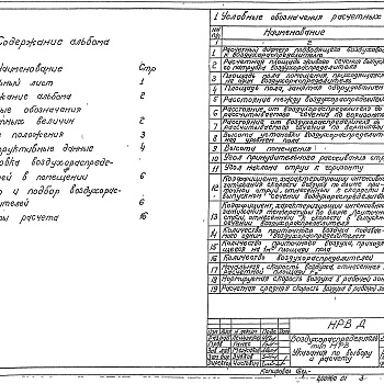 Состав фльбома. Серия 1.494-37 Воздухораспределители.Выпуск 0 Указания по выбору и расчету