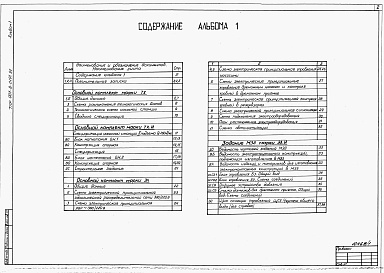 Состав альбома. Типовой проект 901-2-0191.91Альбом 1 Пояснительная записка, технологические решения, электрооборудование, автоматизация, технологический контроль, задание заводу на изготовление технологических блоков