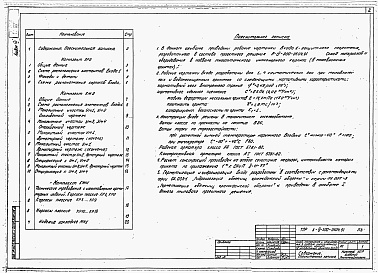 Состав альбома. Типовой проект A-IV-300-0504.91Альбом 6 Вход 1. Архитектурные решения. Конструкции железобетонные. Строительные конструкции и изделия