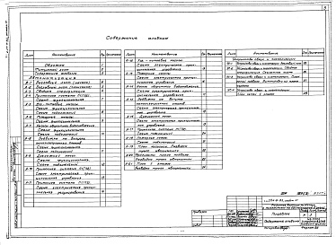 Состав альбома. Типовой проект 254-9-82Альбом 3 Электрооборудование. Автоматизация. Устройства связи и сигнализации   