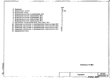 Альбом 1 Рабочие чертежи