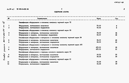 Состав альбома. Типовой проект 901-3-223.86Альбом 7 Спецификации оборудования. Часть 1 — Отстойники и фильтры (из тп 901-3-222.86). Часть 2 — Контактные камеры.   