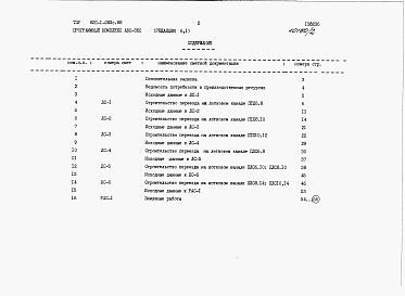 Состав альбома. Типовой проект 820-1-083c.88Альбом 2  Сметы, ведомости потребности в материалах, ведомости потребных ресурсов     
