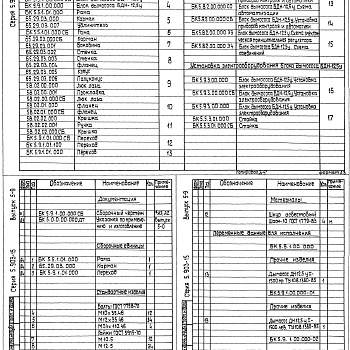 Состав фльбома. Серия 5.903-15 БлокиВыпуск 5-9 Блок дымососа БДН-12,5у. Рабочие чертежи