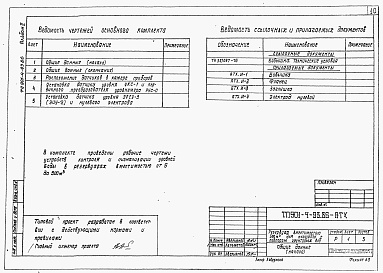 Состав альбома. Типовой проект 901-4-85.86Альбом 2 Технологические трубопроводы и сигнализации (из ТП 901-4-93.86)..     