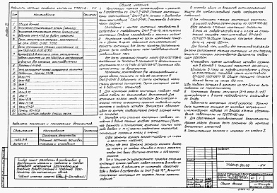 Состав альбома. Типовой проект Альбом 6 Конструкции металлические
