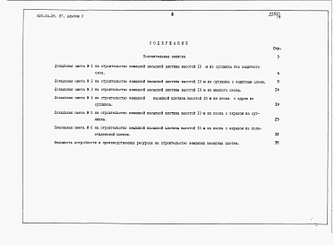 Состав альбома. Типовой проект 820-04-28.87Альбом 3 Сметы.     
