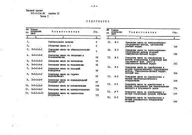 Состав альбома. Типовой проект 231-1-134.86Альбом 13 Сметы. Части 1,2     