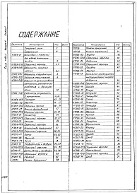 Состав альбома. Серия 7.406-4 УстановкиАльбом 1 Рабочие чертежи