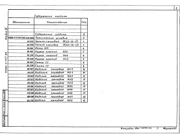 Состав альбома. Типовой проект 902-2-447.88Альбом 5 Нестандартизированное оборудование.     