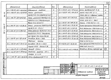 Состав альбома. Типовой проект 211-1-410с.87Альбом 4  Изделия заводского изготовления    