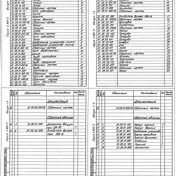 Состав фльбома. Серия 5.903-3 ВакуумныеВыпуск 1-4 Рабочие чертежи узлов и деталей. Вакуумный деаэратор ДВ-50 с охладителем выпара 0ВВ-8