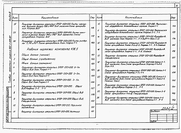 Состав альбома. Типовой проект 820-1-075.87Альбом 2  Конструкции железобетонные    