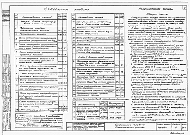 Состав альбома. Типовой проект 902-1-44Альбом 6 Электрооборудование, автоматизация и КИП. Чертежи монтажной зоны