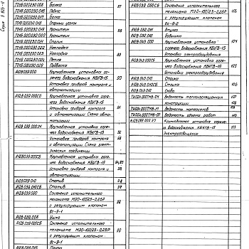 Состав фльбома. Серия 5.903-11 БлокиВыпуск 3-1 Крупноблочная установка горячего водоснабжения КБУГВ-15. Рабочие чертежи
