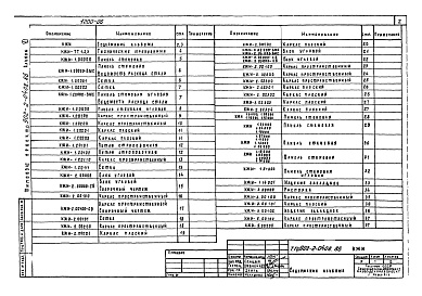 Состав альбома. Типовой проект 902-2-0408.86Альбом 6 Секции шириной 6 м. Изделия железобетонные.     