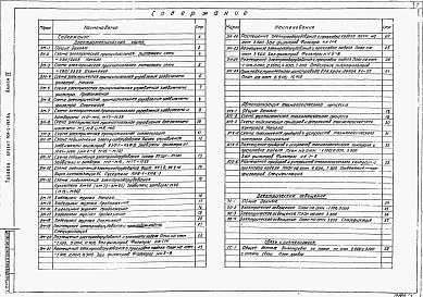 Состав альбома. Типовой проект 901-3-197.84Альбом 4 Электротехническая часть. Связь и сигнализация.  