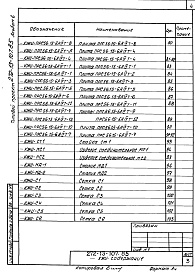 Состав альбома. Типовой проект 272-13-107.85Альбом 6 Изделия железобетонные и металлические     