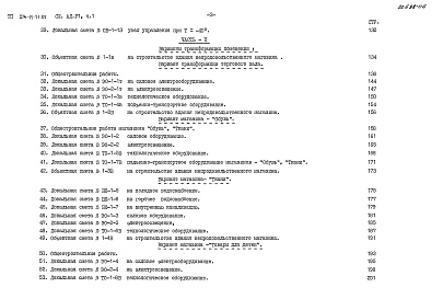 Состав альбома. Типовой проект 274-12-71.85Альбом 6 Сметы Часть 1