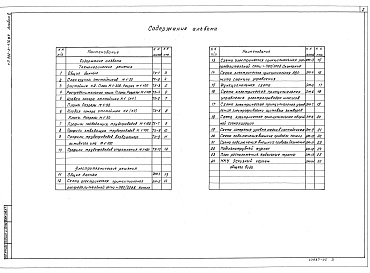 Состав альбома. Типовой проект 902-2-476.89Альбом 2 Технологические, электротехнические решения    