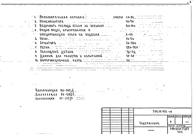 Альбом 1 Рабочие чертежи