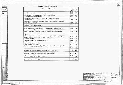 Состав альбома. Типовой проект 901-6-34Альбом 8 Электротехническая часть. Пятисекционные градирни