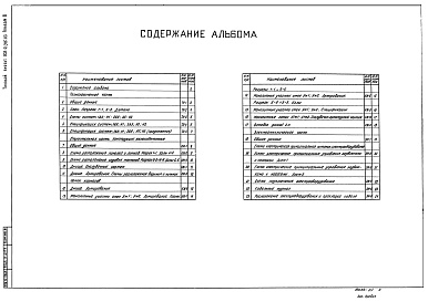 Состав альбома. Типовой проект 902-2-375.83Альбом 2 Технологическая, строительная и электротехническая части   