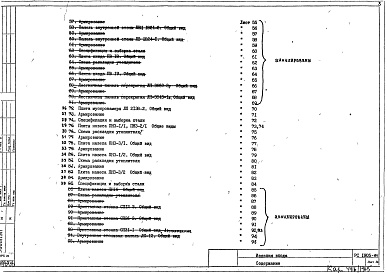 Альбом 1 Рабочие чертежи