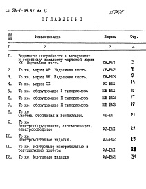 Состав альбома. Типовой проект 901-1-69.87Альбом 9 Ведомость потребности в материалах.          