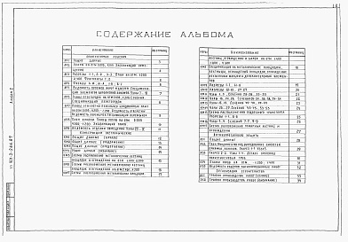 Состав альбома. Типовой проект 901-3-266.89Альбом 2 Архитектурные решения. Конструкции металлические. Антикоррозионная защита конструкций. Организация строительства	