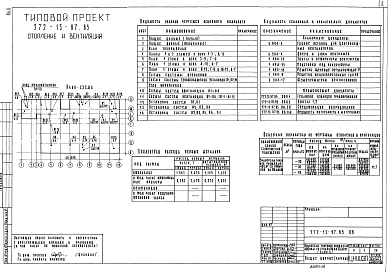 Состав альбома. Типовой проект 272-13-87.85Альбом 2 Отопление и вентиляция. Водопровод и канализация. Холодоснабжение. Электроосвещение и силовое электрооборудование. Автоматизация устройств инженерного оборудования. Связь и сигнализация     