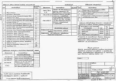 Состав альбома. Типовой проект 902-2-472.89Альбом 3 Отстойники. Конструкции железобетонные     