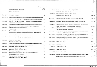 Состав альбома. Типовой проект 4-18-766Альбом 2 Архитектурно-строительная часть