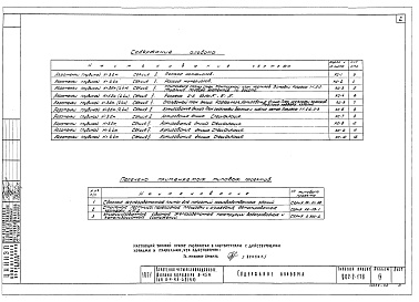 Состав альбома. Типовой проект 902-2-178Альбом 4 Строительные чертежи. Секция 2 (Н=3,2м и 4,4м)
