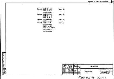 Альбом 1 Рабочие чертежи