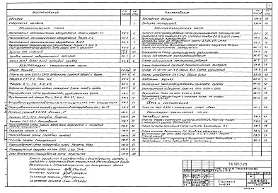 Состав альбома. Типовой проект 902-2-272Альбом 2 Чертежи технологические, архитектурно-строительные, санитарно-технические и электротехнические