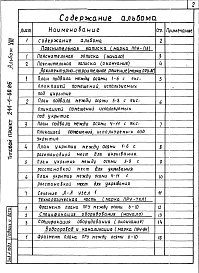 Состав альбома. Типовой проект 244-1-66.86Альбом 13 Проектная документация на приспособление хозяйственно-бытовых помещений в подвала на режим ПРУ