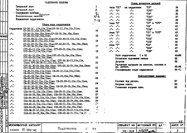 Альбом 1 Рабочие чертежи