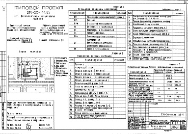 Состав альбома. Типовой проект 274-20-144.85Альбом 1 Архитектурно-строительные решения. Витражи. Технология и механизация. Отопление и вентиляция. Водопровод и канализация. Холодоснабжение. Электроосвещение и силовое электрооборудование. Автоматизация устройств инженерного оборудования. Связь и сиг