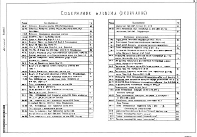 Состав альбома. Типовой проект 901-3-233.87Альбом 4 Отстойники фильтры. Архитектурные решения, конструкции железобетонные и металлические.  