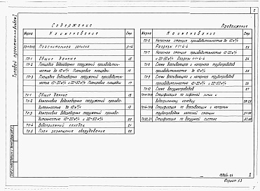 Состав альбома. Типовой проект 820-04-14.84Альбом 1 Пояснительная записка. Генплан. Технологические решения. Спецификации оборудования.     