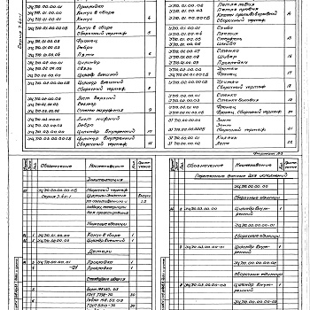 Состав фльбома. Серия 7.411-1 ИзделияВыпуск 1-13 Циклоны УЦ-710. Рабочие чертежи 