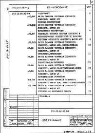 Состав альбома. Типовой проект 272-13-88.85Альбом 5 Ведомости потребности в материалах     
